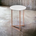 Ver imagem 3 de Mesa Lateral Industrial Decorativa Jade