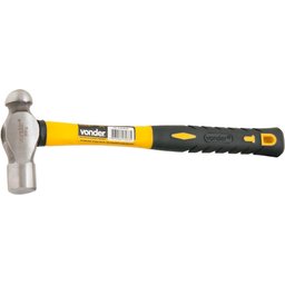 Martelo bola 600g aço forjado cabo fibra emborrachado Vonder - 3