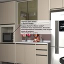 Ver imagem 6 de Cozinha Modulada Compacta 4 Peças com Tampo e Vidro Reflecta Linea Luciane Móveis