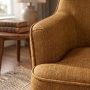 Ver imagem 7 de Poltrona Decorativa Naomi Pes Madeira Linho Color Trend Tca 219 Moll