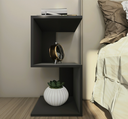 Ver imagem 1 de Mesa de Cabeceira "s" 30x30x65cm Preto