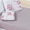 Ver imagem 3 de Jogo Lençol Cama Solteiro 2 Peças Micropercal 200 Fios Avere:lilac