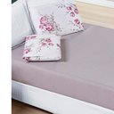 Ver imagem 2 de Jogo Lençol Cama Solteiro 2 Peças Micropercal 200 Fios Avere:lilac