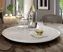 Ver imagem 2 de Prato Giratório Decorativo Para Mesa Sala Jantar Casa 70cm Nathany Decor Branco