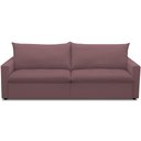 Ver imagem 3 de Sofá Cama Retrátil Reclinável para Sala de Estar 208cm Lari F04 Veludo Lilás - Lyam Decor