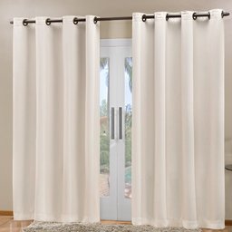 Cortina Blackout em Tecido 2,80 m x 2,30 m - Palha - 2