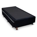 Ver imagem 3 de Cama Box Bicama Auxiliar Solteiro Suede Espuma 8cm 40x88x188 Preto