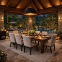 Ver imagem 5 de Kit 8 Arandela com Lente Leitosa Preto Oval Smart E27 Dital Interna Externa