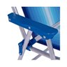 Cadeira de Praia Infantil Alta Alumínio Mor Azul - 4