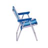 Cadeira de Praia Infantil Alta Alumínio Mor Azul - 2