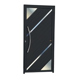 Porta Lambril Oasis com Puxador Super 25 210cm x 100cm Brimak - 1