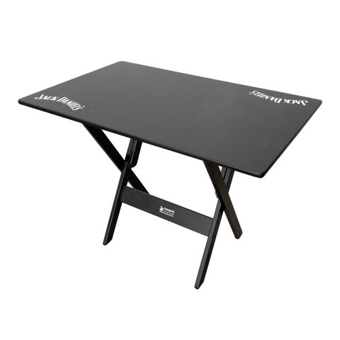 Mesa Dobrável 110x70 Madeira Jack Preta - Tarimatã