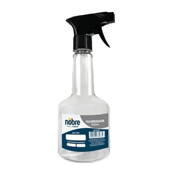 Kit 2 Borrifador Pulverizador Pet Transparente 500 Ml - 2