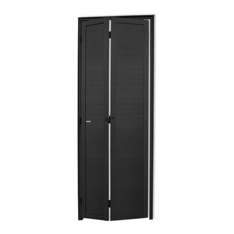 Porta Camarão Lambril Linha 25 210x60cm Brimak Abertura Direita Preto