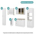 Ver imagem 6 de Cozinha Milla Rose Plus 11 Portas 3 Gavetas MDF 310cm Branco