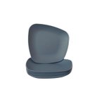 Ver imagem 1 de Kit 06 Pratos Plastico Duro Resistente Sobremesa Azul