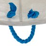 Cesto Organizador De Brinquedos Roupas Lavanderia Multiuso Em Tecido Cesta Dobrável 40x50cm Peixes - 7