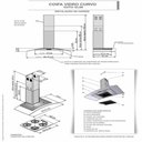 Ver imagem 5 de Coifa Fogatti de Parede Clean Vidro Curvo Black 60cm Preto 110v