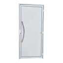 Ver imagem 1 de Porta de Alumínio Lambri 210x90cm com Puxador Savana Brimak