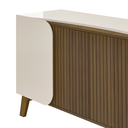Ver imagem 6 de Buffet Elegance 1,60 Metros com 4 Portas Off White/pinho Ripado Off White/pinho