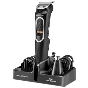 Aparador de Pelos Britânia Bap21p Multigroom 7 em 1 - Bivolt para Cuidados Completos e Práticos