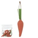 Ver imagem 1 de Kti com 12 Cenouras Decorativa Laranja 12cm