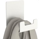 Ver imagem 2 de Gancho Cabide de Parede Branco Adesivo 3m Autocolante F.elg