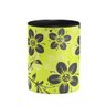 Caneca Colorida Floral Alegre em Cerâmica 325ml - 4