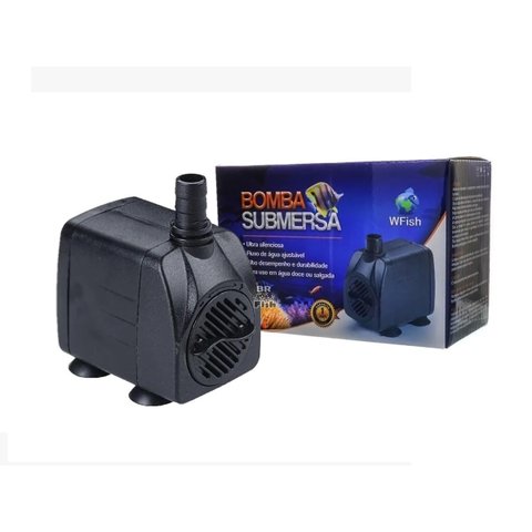 Bomba Submersa Wf-650 Wfish 650l/h para Aquários Fontes 220v