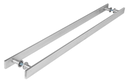 Ver imagem 2 de Puxador Inox Escovado Barra Chata 1 Metro Todas Portas