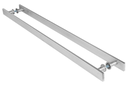 Ver imagem 4 de Puxador Inox Escovado Barra Chata 1 Metro Todas Portas