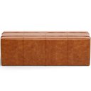 Ver imagem 3 de Puff Decorativo Living Sala de Estar 195 Cm Roma W01 Couríssimo Camel - lyam