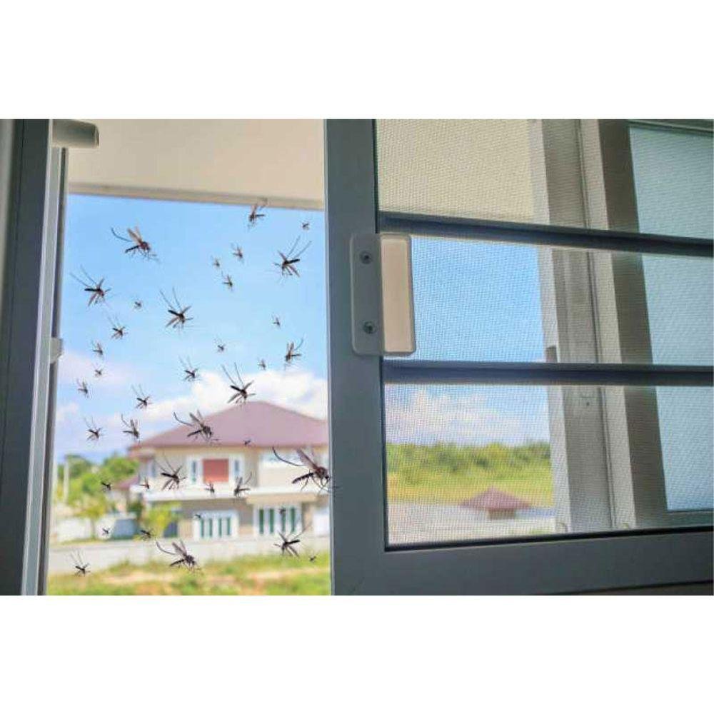 Tela Mosquiteiro Mosquito Rolo 25 Metros Inseto Pernilongo Casa Jardim Janela Porta Multiuso - 7