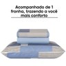 Jogo Lençol Microfibra Duplo Estampado Cama Solteiro Jacob-Geométrico - 3