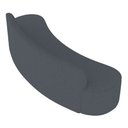 Ver imagem 7 de Sofá 2 Lugares para Sala de Estar Living 150cm Koane D06 Linho Mescla Chumbo - Mpozenato