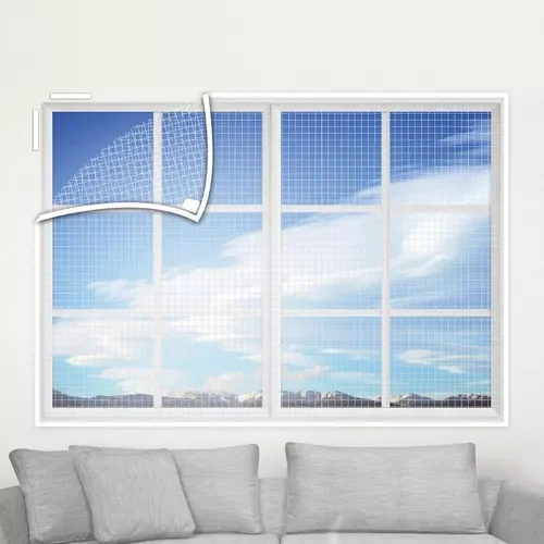 Tela Mosqueteira para Proteção Animais e Insetos 105x105cm - 3