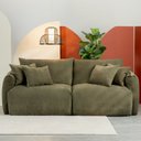 Ver imagem 2 de Sofá 2 Lugares 200cm Comfy CabeCasa MadeiraOriginals Verde