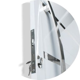 Porta Pivotante Lambril Evolution com Puxador Super 210cm x 100cm Brimak - 2