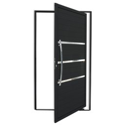 Porta Pivotante Lambril Evolution com Puxador Super 210cm x 100cm Brimak - 1