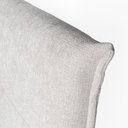 Ver imagem 6 de Cabeceira Solteiro Ayla Estofada Linho 113cm x 125cm Cinza Casavee