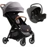 Carrinho Bebe Berço Passeio Reclinável 0 a 15Kg Fechamento Compacto Parcel + Bebê Conforto Joie Carr - 1