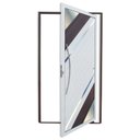 Ver imagem 1 de Porta Pivotante Lambril Oasis com Puxador Super 210cm X 100cm Brimak