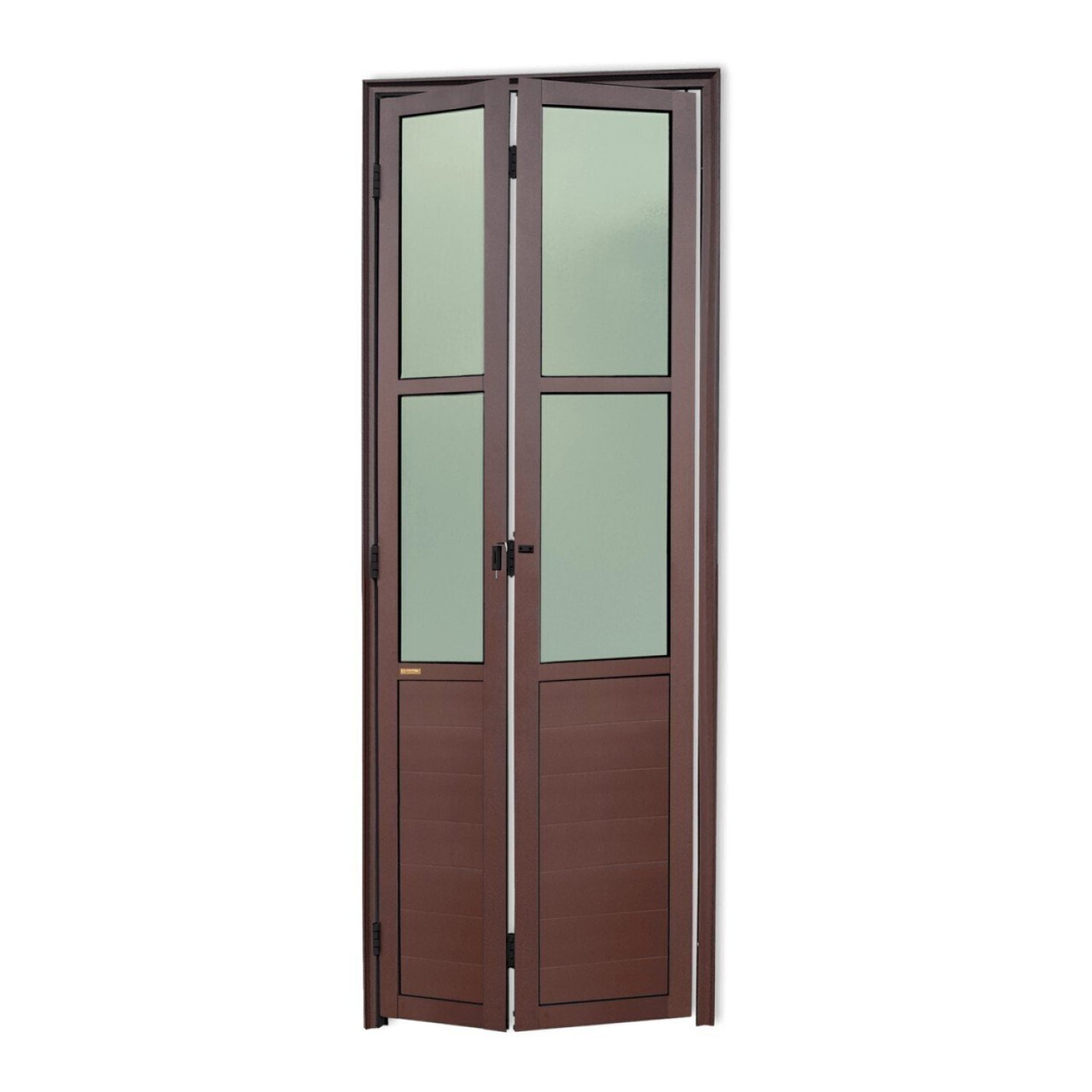 Porta Camarao Meia Lambril Meia Vidrao Linha 25 Vidro Boreal 210cm x 80cm Brimak - 1