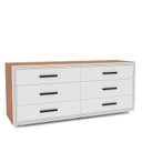 Ver imagem 3 de Cômoda com 6 Gavetas 150cm 240830 Linha Valência Politorno Móveis