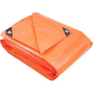Lona Polietileno 12x10m Laranja 200 Micras Reforçada - Vonde