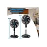 Ventilador de Coluna Turbo 110v 3 Velocidades 40cm Tyf - 10