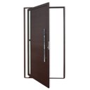 Ver imagem 1 de Porta de Alumínio Pivotante Lambril 210x120cm com Puxador Corten Super Visione Brimak