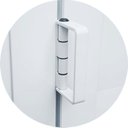 Ver imagem 2 de Porta Camarao Meia Lambril Meia Vidrao Linha 25 Vidro Boreal 210cm X 60cm Brimak