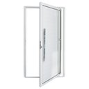 Ver imagem 1 de Porta de Alumínio Pivotante Lambril 210x120cm com Puxador Visione Super Brimak