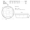 Ver imagem 2 de Spa Redondo Montana com Hidro em Acrílico - 220v